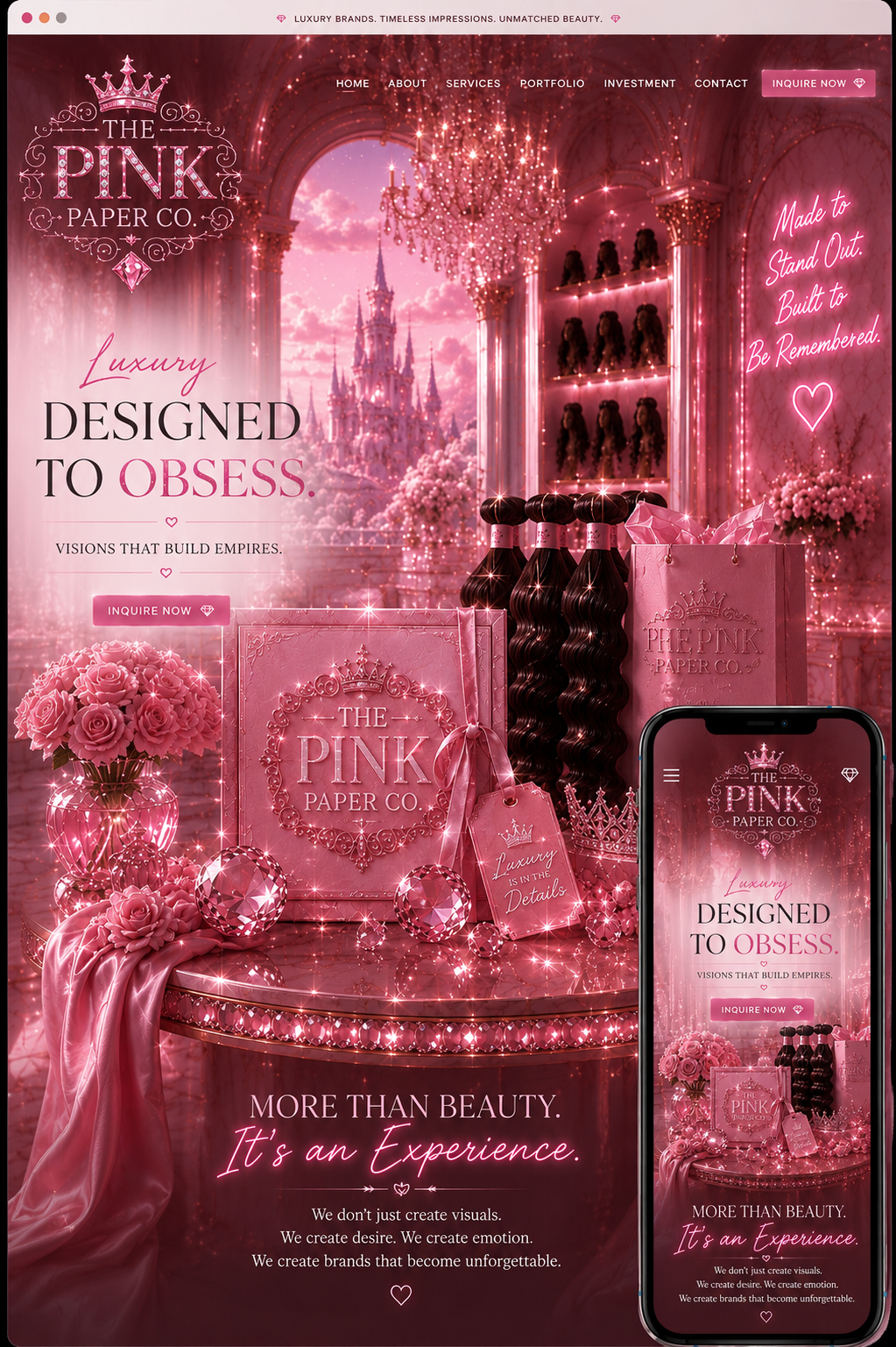 The Signature Luxury Website Experience